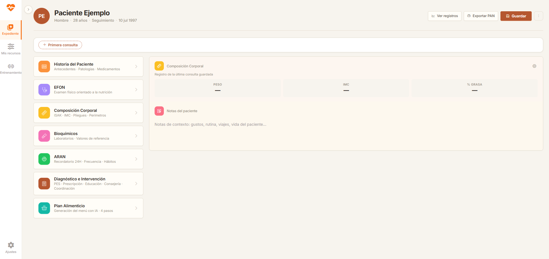 Nourish OS Dashboard